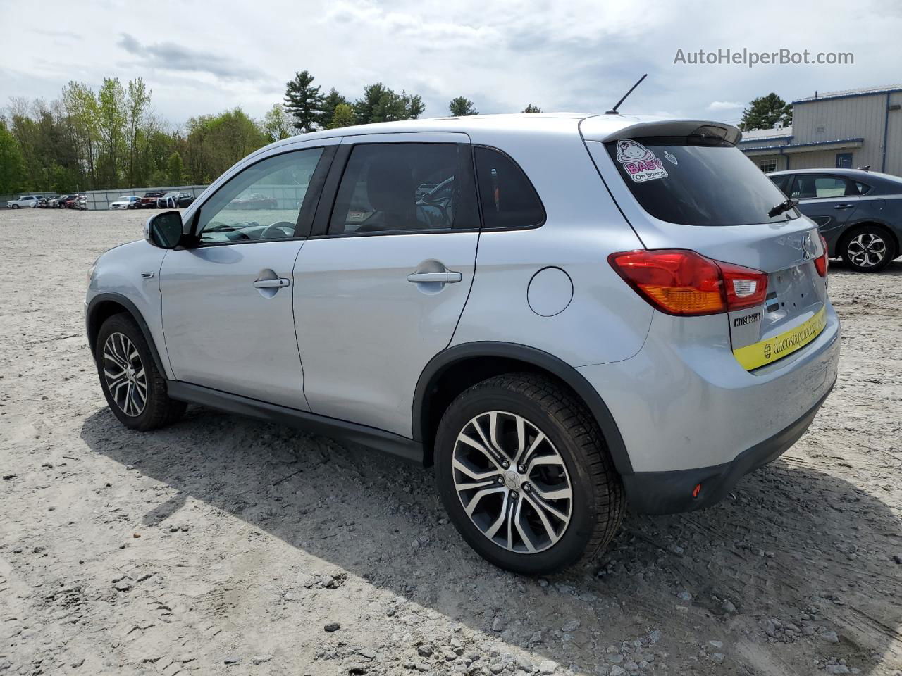 2016 Mitsubishi Outlander Sport Es Silver vin: JA4AP3AU2GZ040857