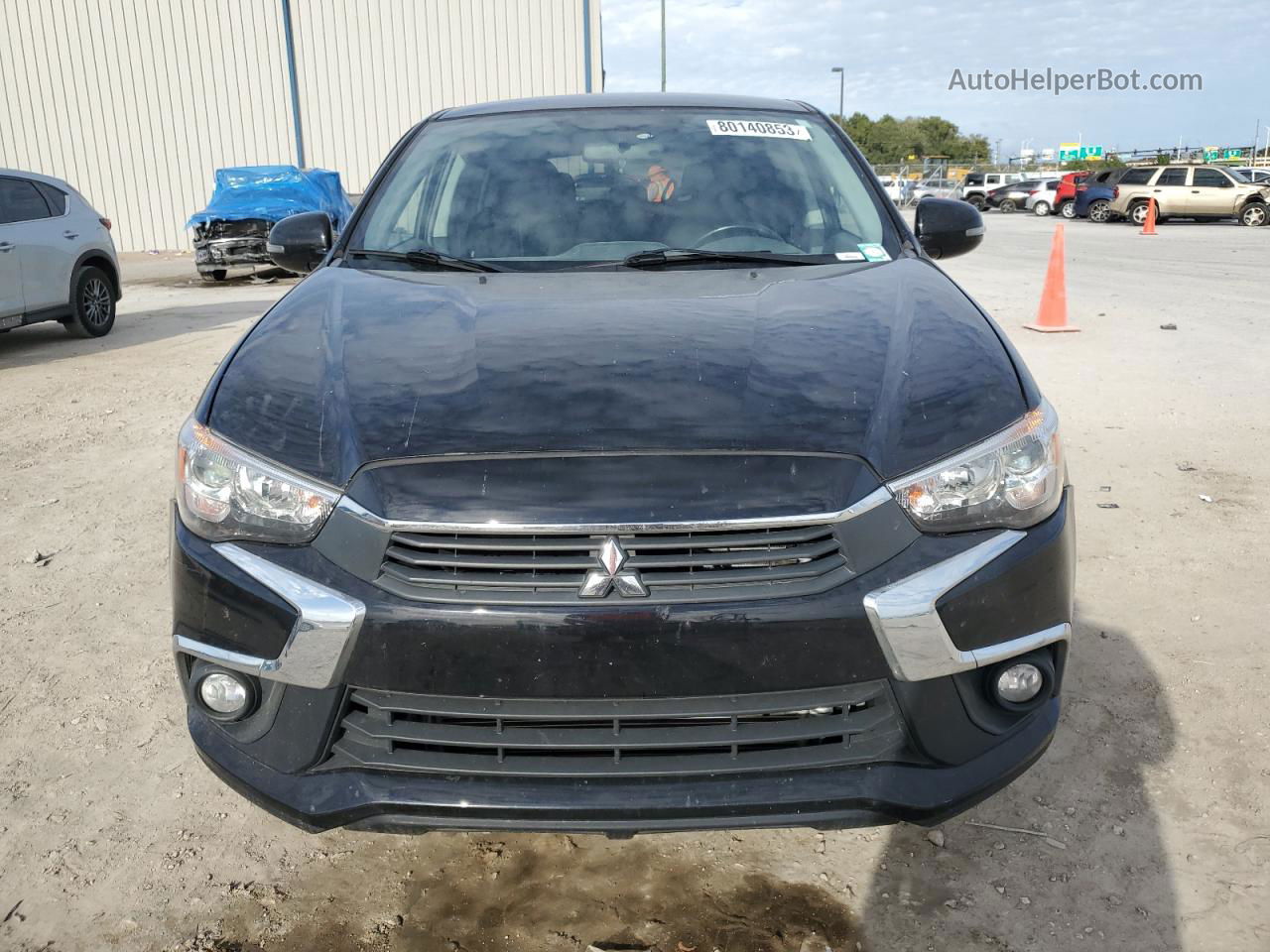 2017 Mitsubishi Outlander Sport Es Black vin: JA4AP3AU2HZ068241