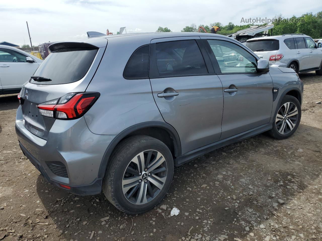 2020 Mitsubishi Outlander Sport Es Серый vin: JA4AP3AU3LU004537