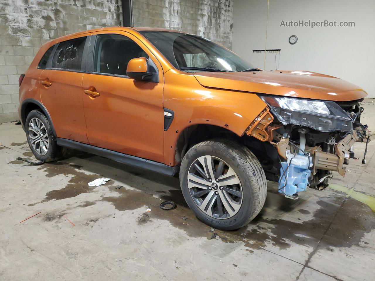 2020 Mitsubishi Outlander Sport Es Orange vin: JA4AP3AU3LU018261