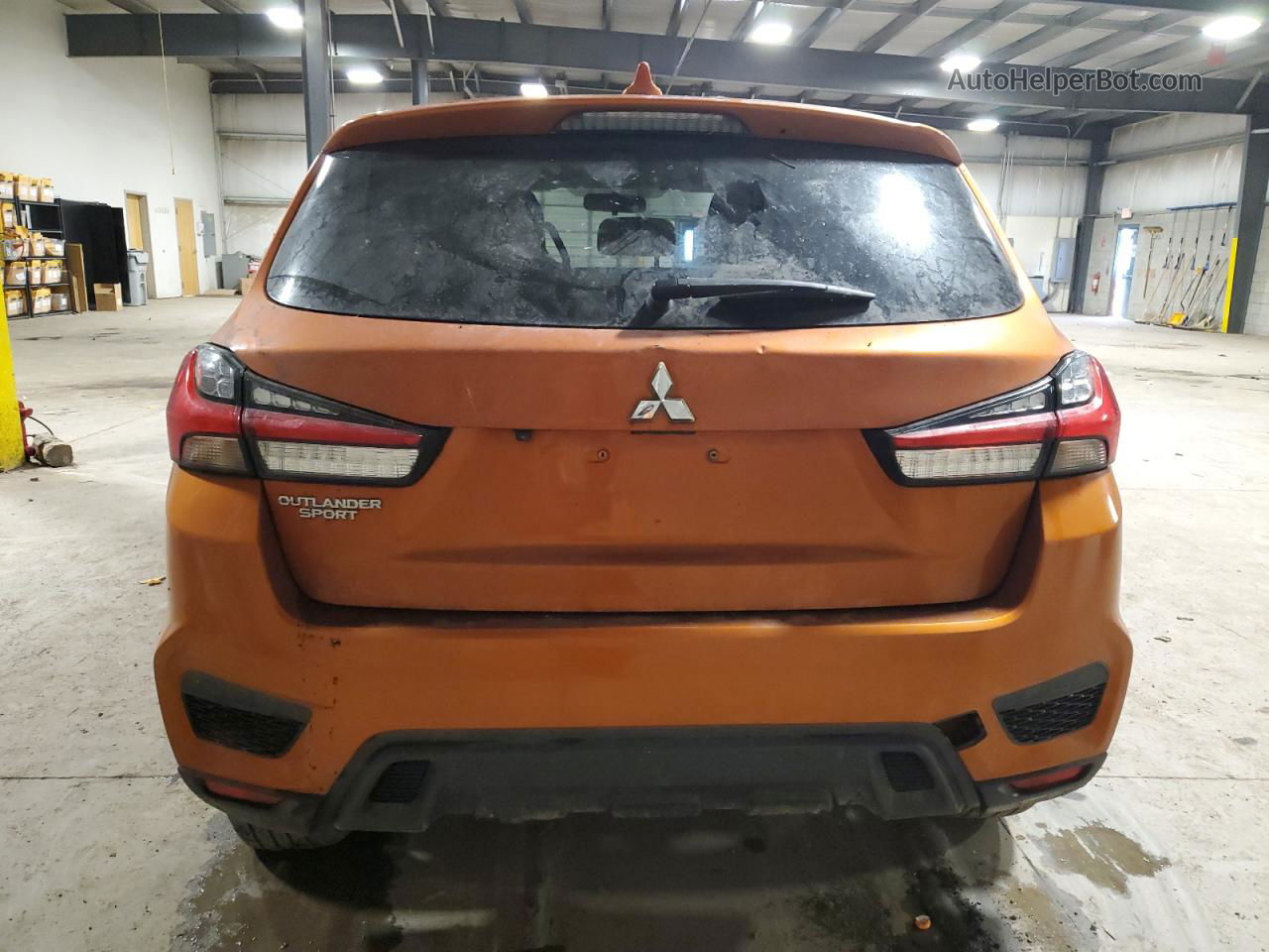 2020 Mitsubishi Outlander Sport Es Оранжевый vin: JA4AP3AU3LU018261