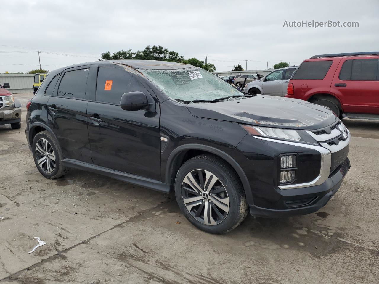 2020 Mitsubishi Outlander Sport Es Black vin: JA4AP3AU4LU021427