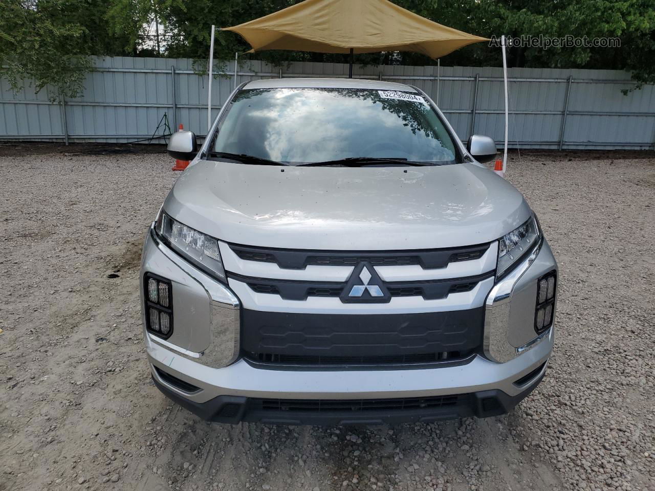 2020 Mitsubishi Outlander Sport Es Silver vin: JA4AP3AU4LU021928