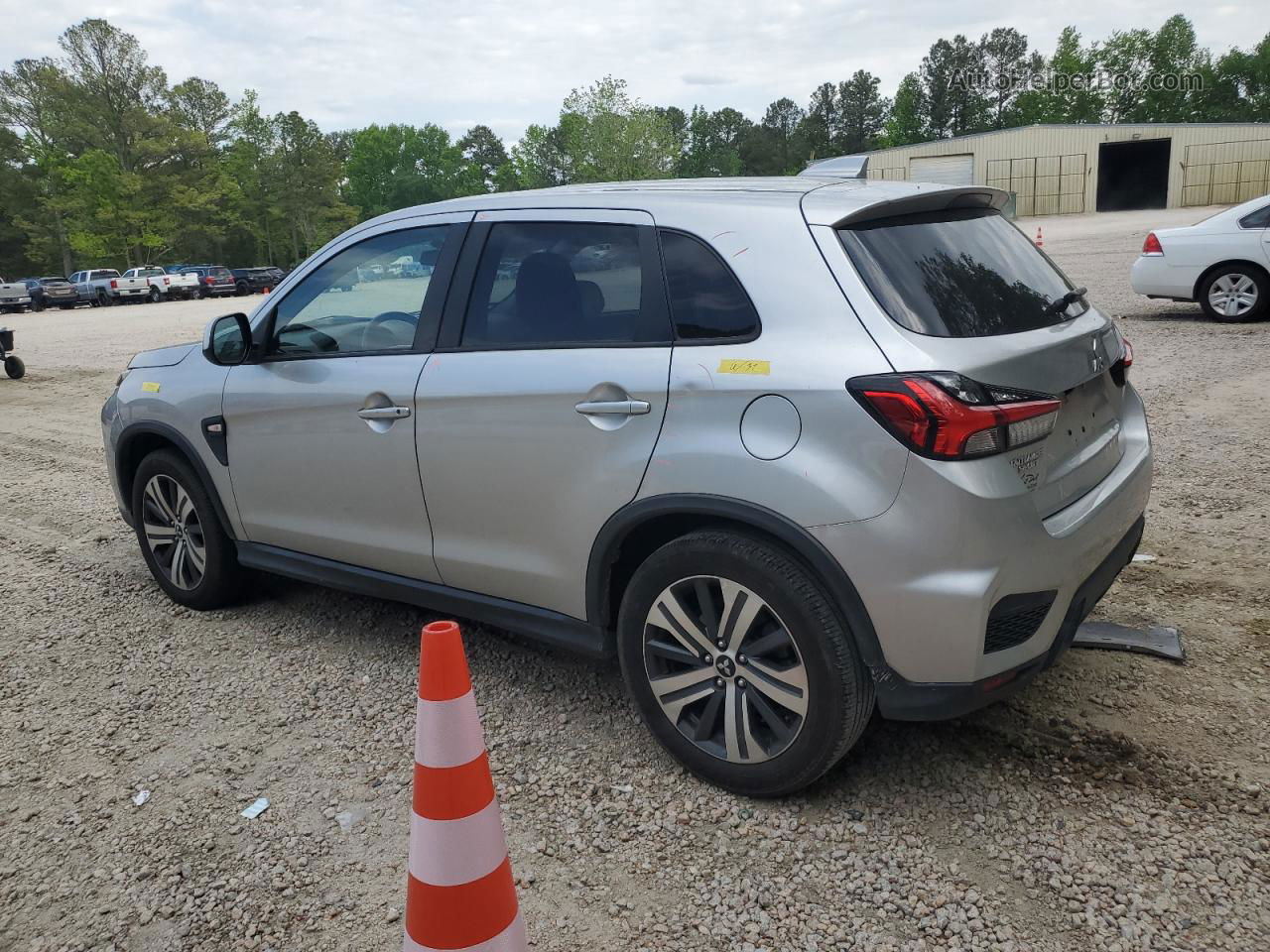 2020 Mitsubishi Outlander Sport Es Silver vin: JA4AP3AU4LU021928