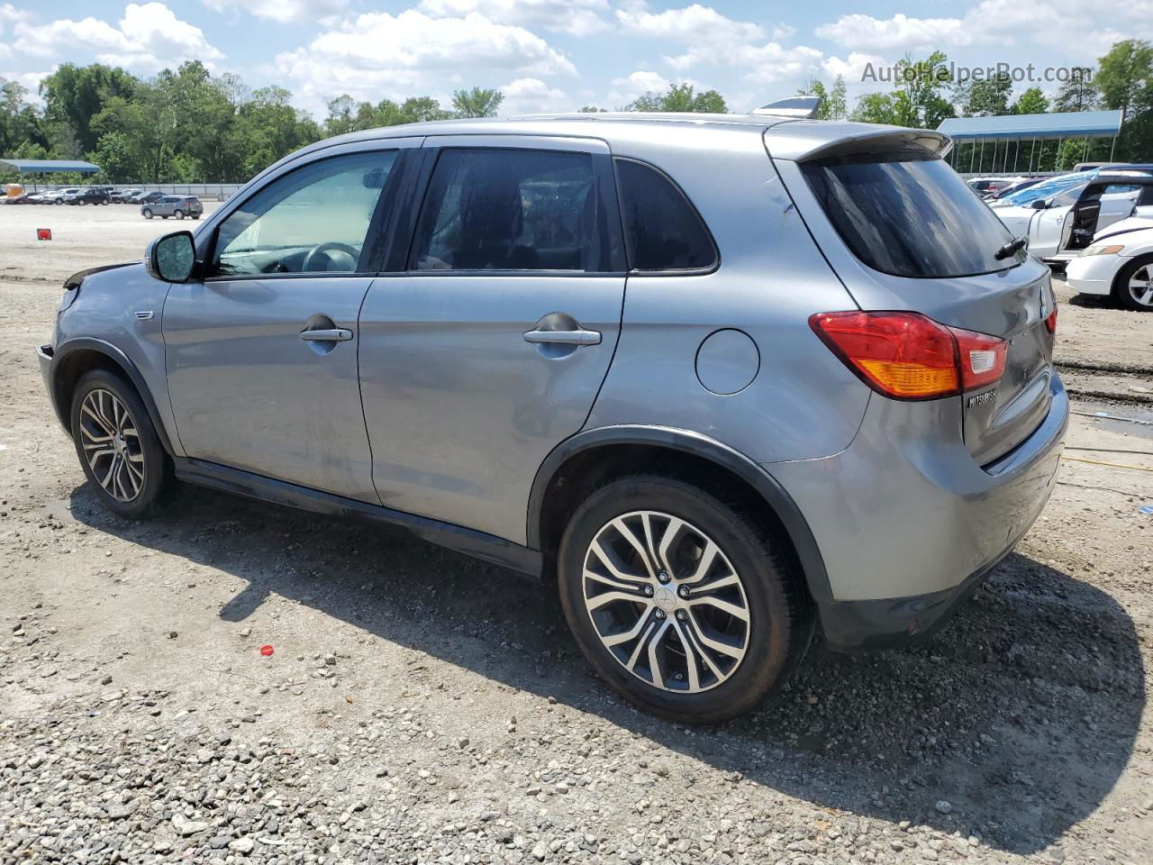 2017 Mitsubishi Outlander Sport Es Silver vin: JA4AP3AU5HZ005134