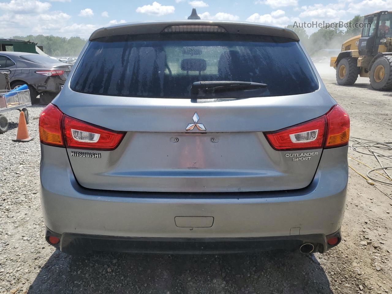 2017 Mitsubishi Outlander Sport Es Silver vin: JA4AP3AU5HZ005134