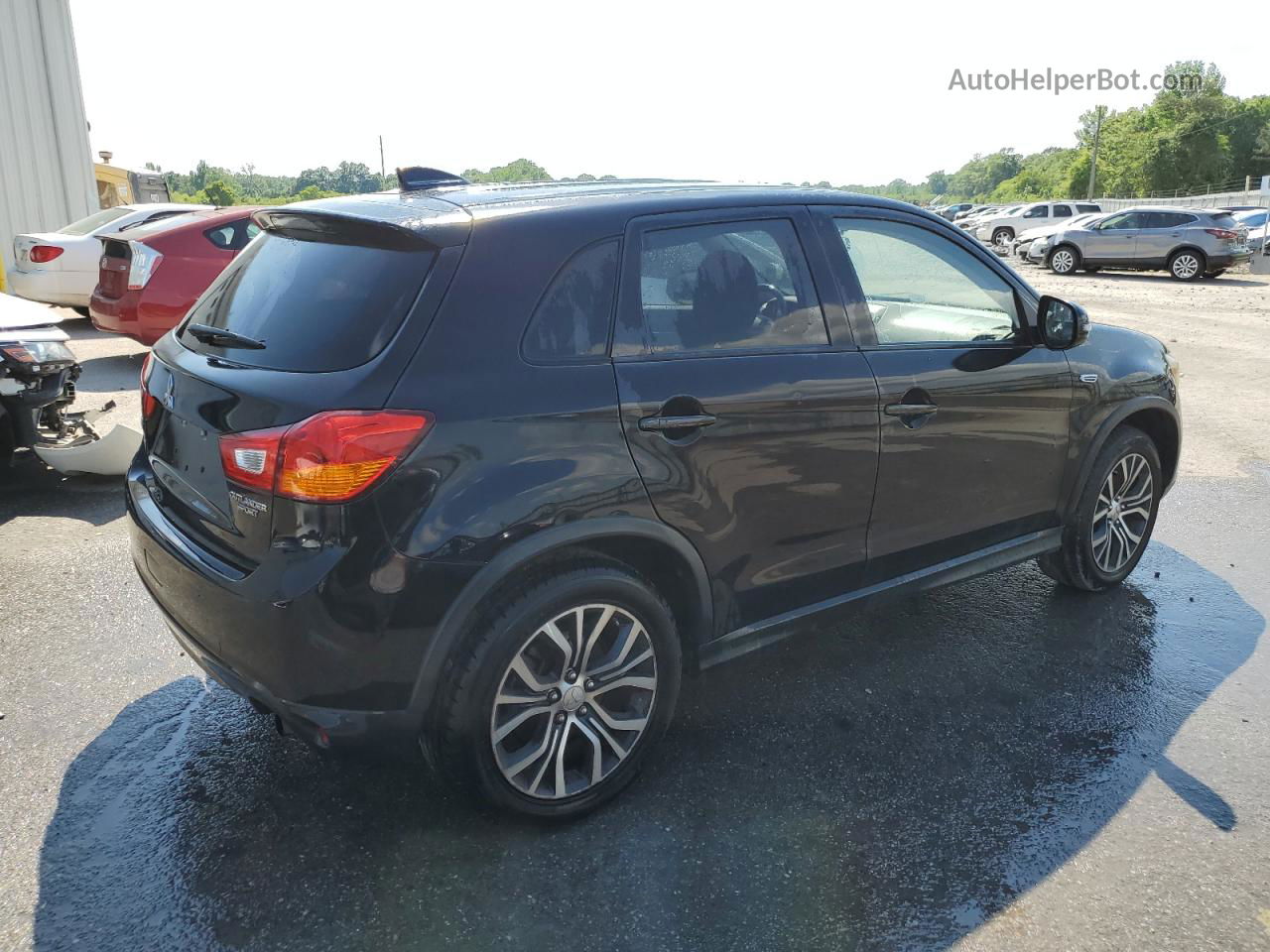 2017 Mitsubishi Outlander Sport Es Black vin: JA4AP3AU5HZ011967