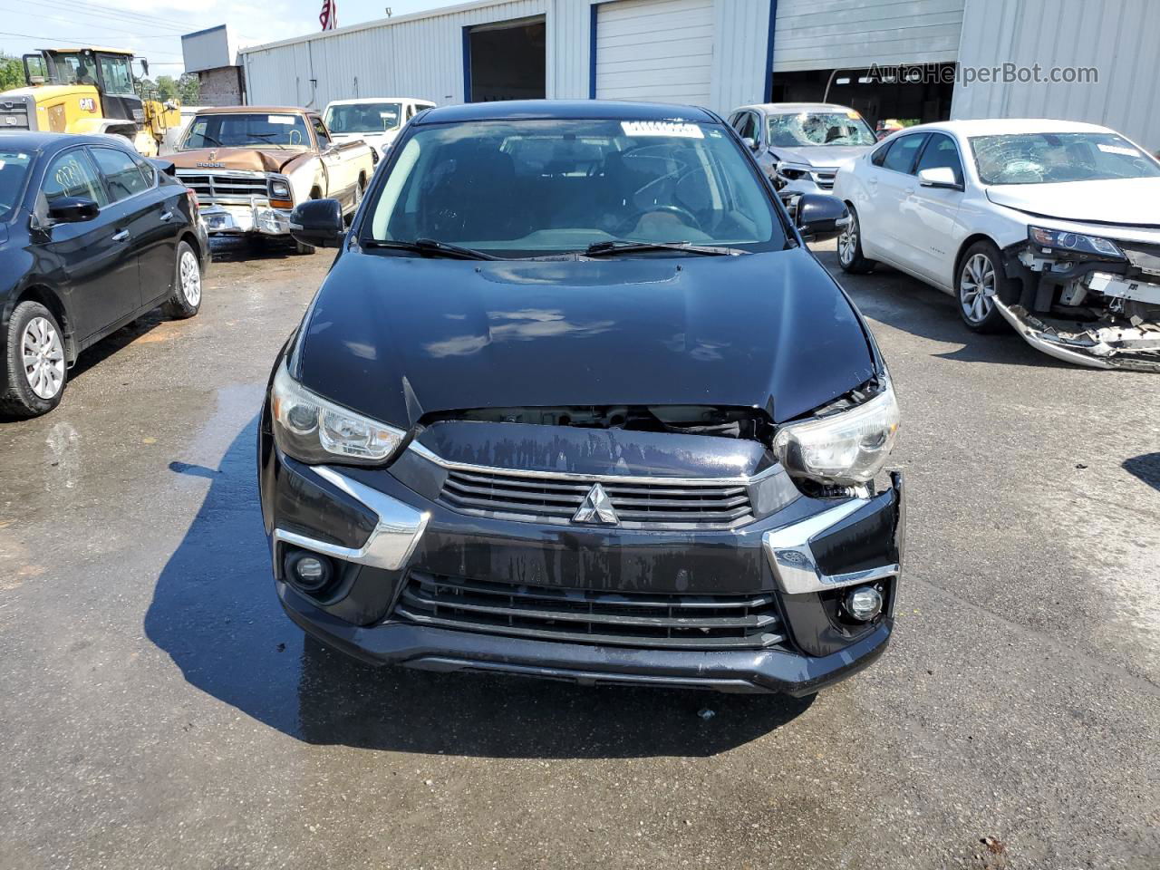 2017 Mitsubishi Outlander Sport Es Black vin: JA4AP3AU5HZ011967