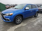 2017 Mitsubishi Outlander Sport Es Синий vin: JA4AP3AU5HZ043012