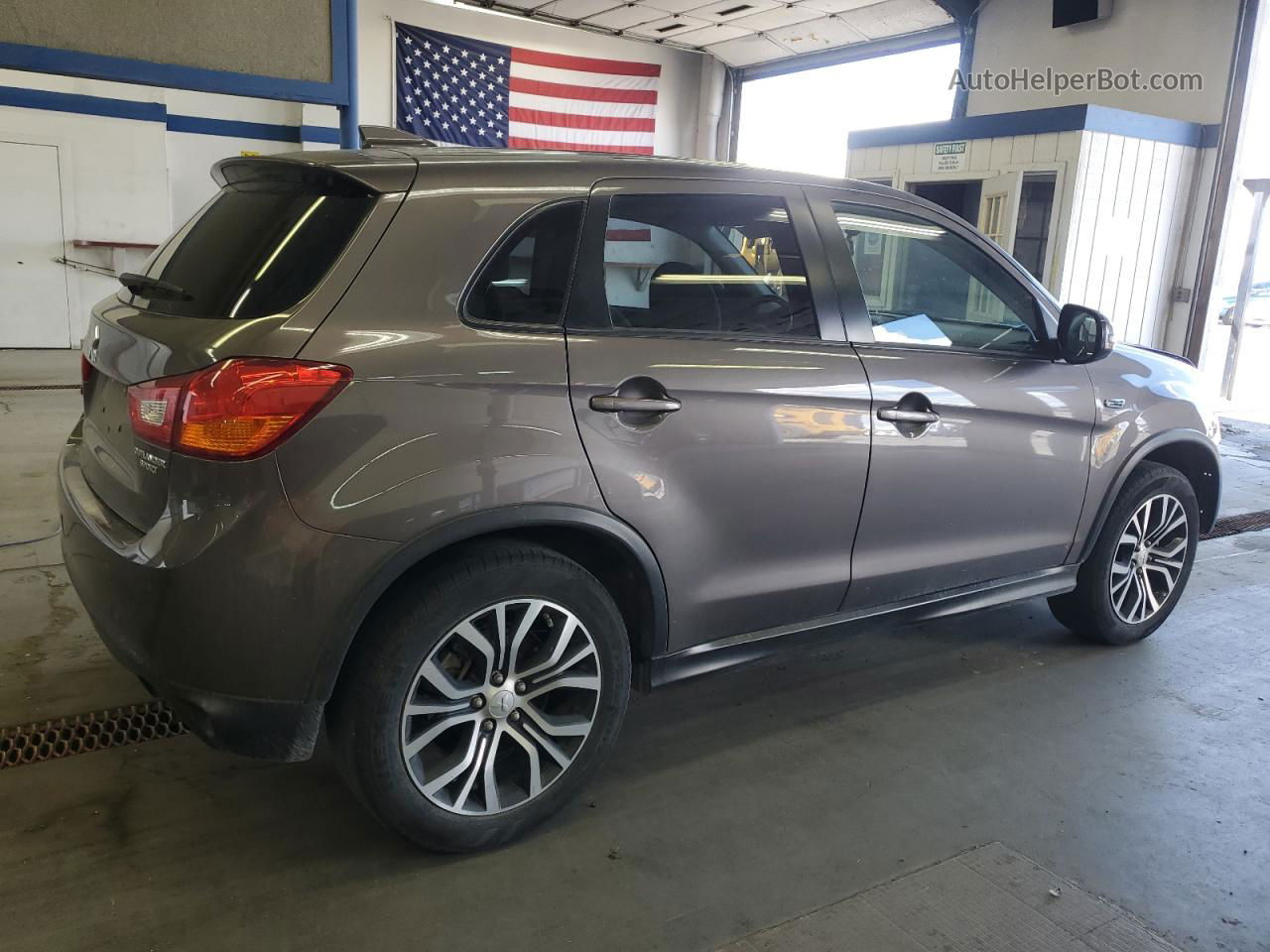 2017 Mitsubishi Outlander Sport Es Brown vin: JA4AP3AU6HZ014232