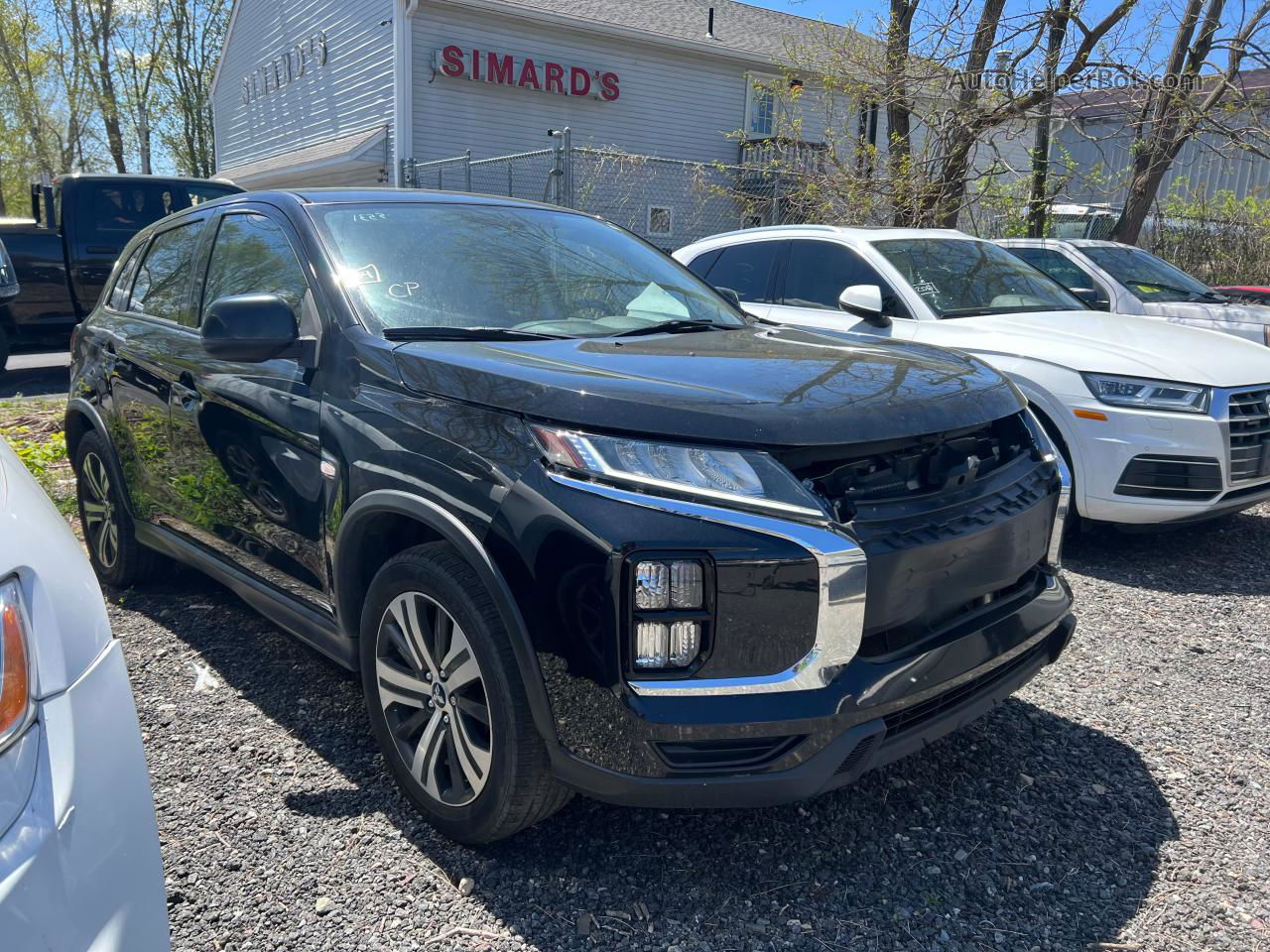 2020 Mitsubishi Outlander Sport Es Black vin: JA4AP3AU6LU006220