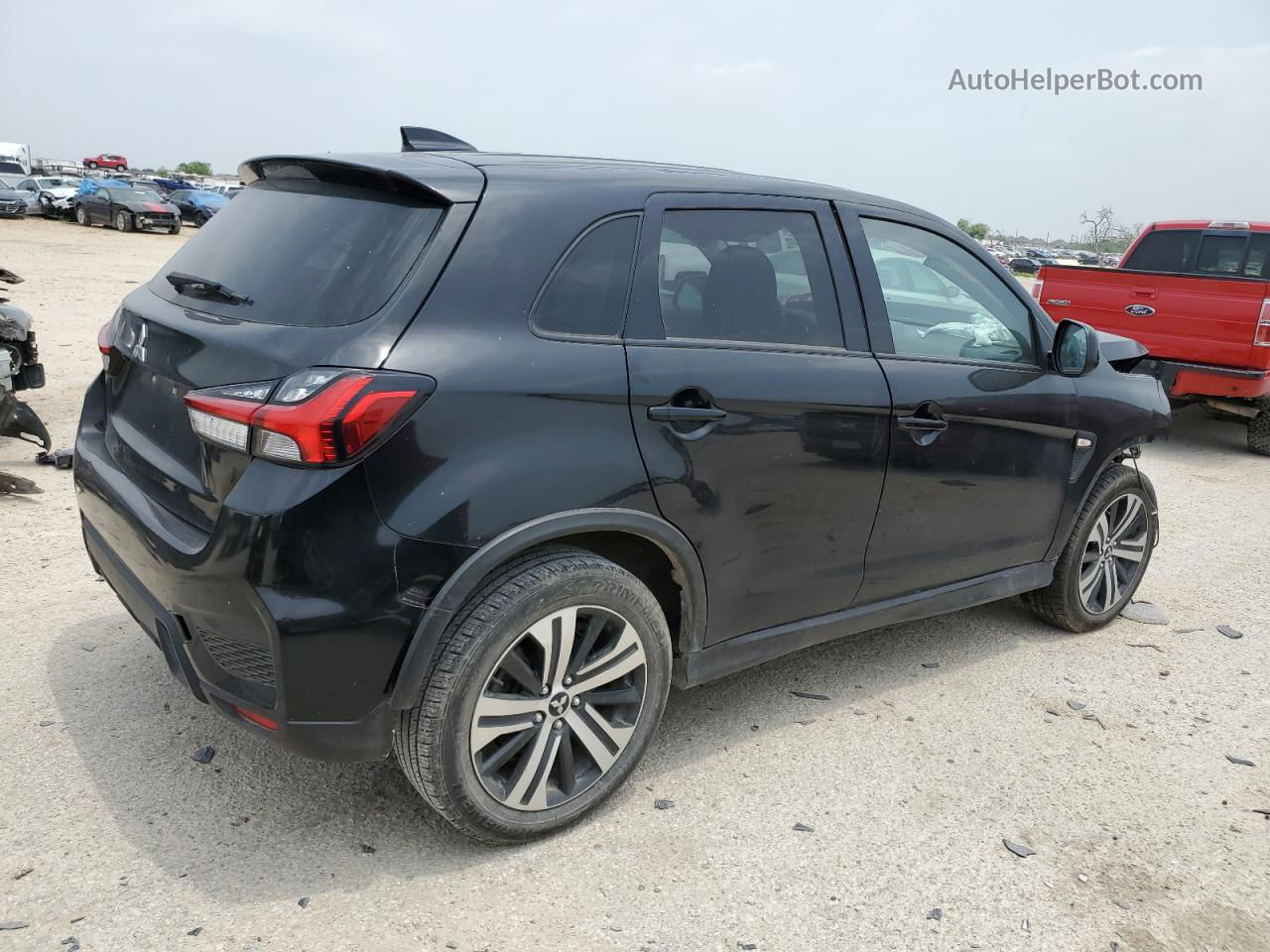 2020 Mitsubishi Outlander Sport Es Black vin: JA4AP3AU6LU016276