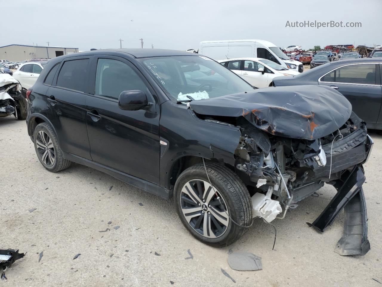 2020 Mitsubishi Outlander Sport Es Black vin: JA4AP3AU6LU016276