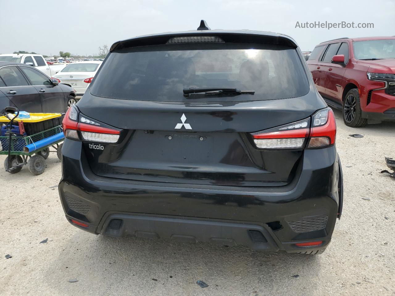 2020 Mitsubishi Outlander Sport Es Black vin: JA4AP3AU6LU016276