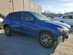 2017 Mitsubishi Outlander Sport Es Синий vin: JA4AP3AU7HZ046753