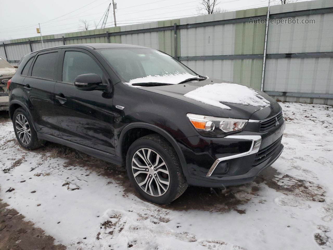 2017 Mitsubishi Outlander Sport Es Black vin: JA4AP3AU7HZ058353