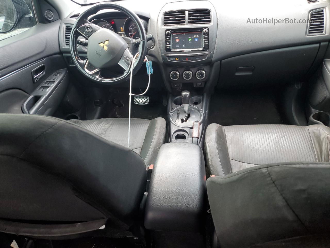 2017 Mitsubishi Outlander Sport Es Черный vin: JA4AP3AU8HZ038435