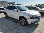 2017 Mitsubishi Outlander Sport Es White vin: JA4AP3AU8HZ051847