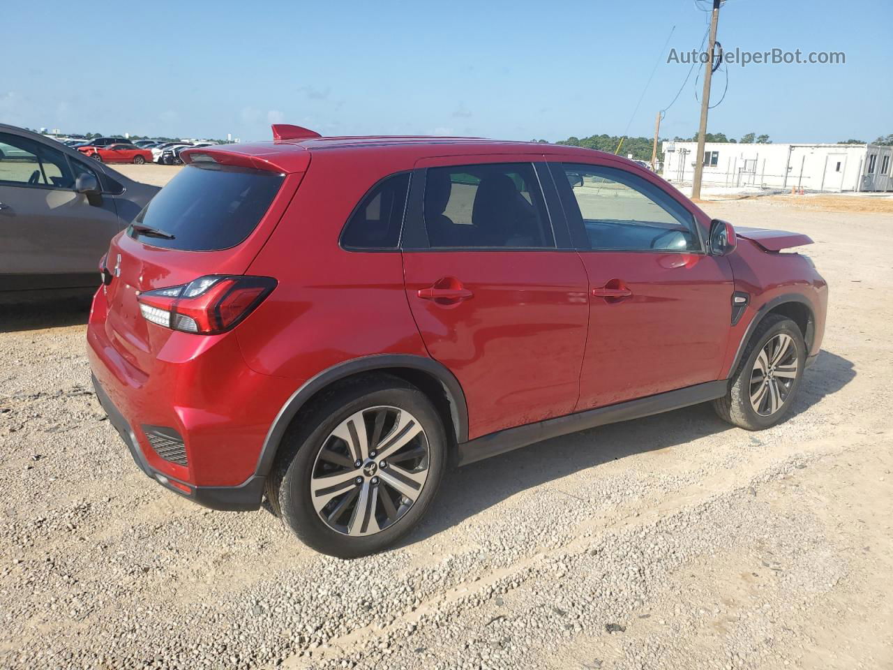 2020 Mitsubishi Outlander Sport Es Red vin: JA4AP3AU8LU002587