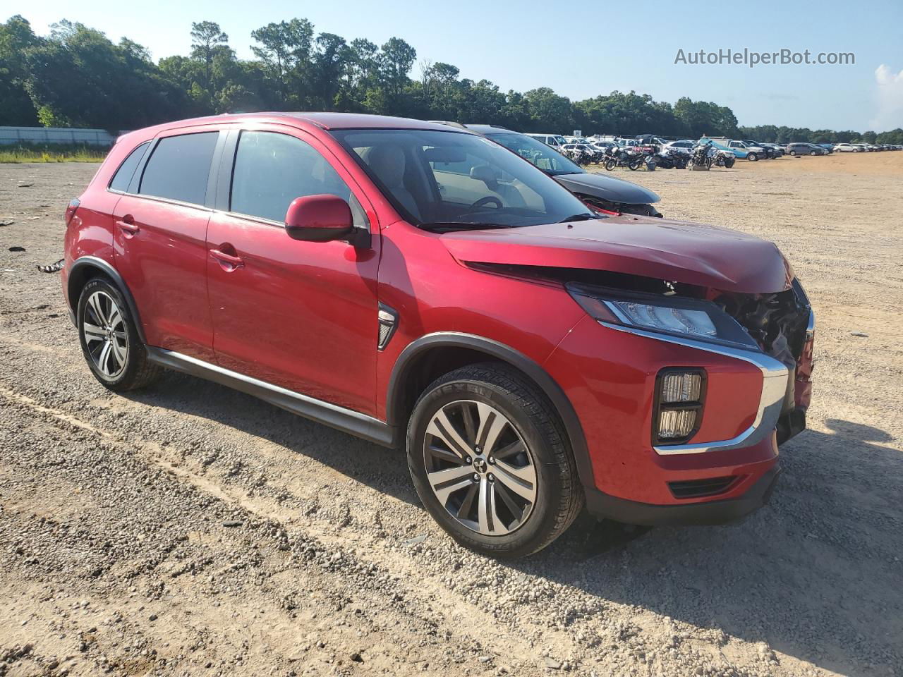 2020 Mitsubishi Outlander Sport Es Red vin: JA4AP3AU8LU002587