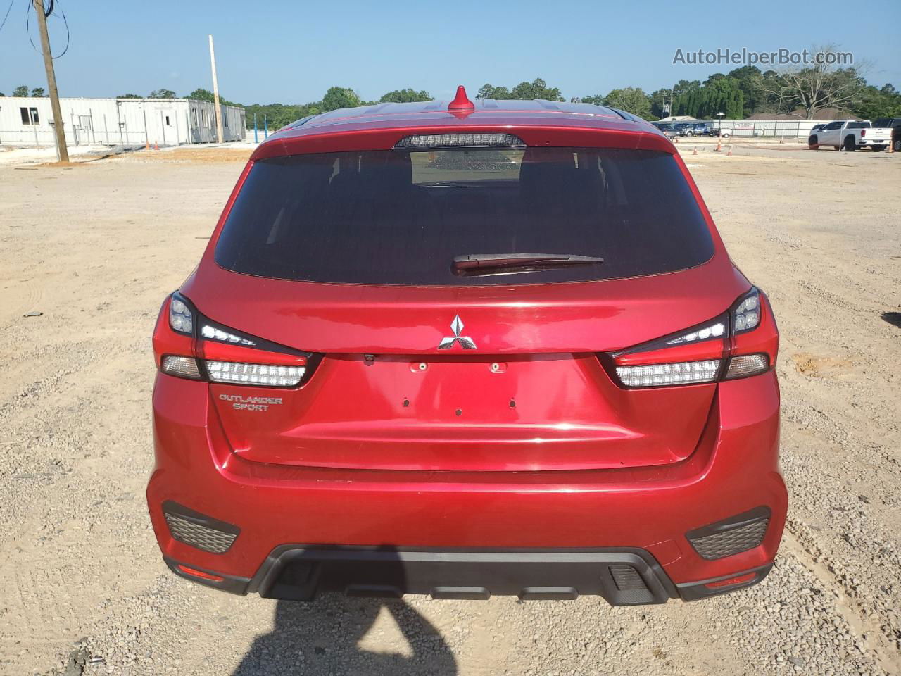 2020 Mitsubishi Outlander Sport Es Red vin: JA4AP3AU8LU002587