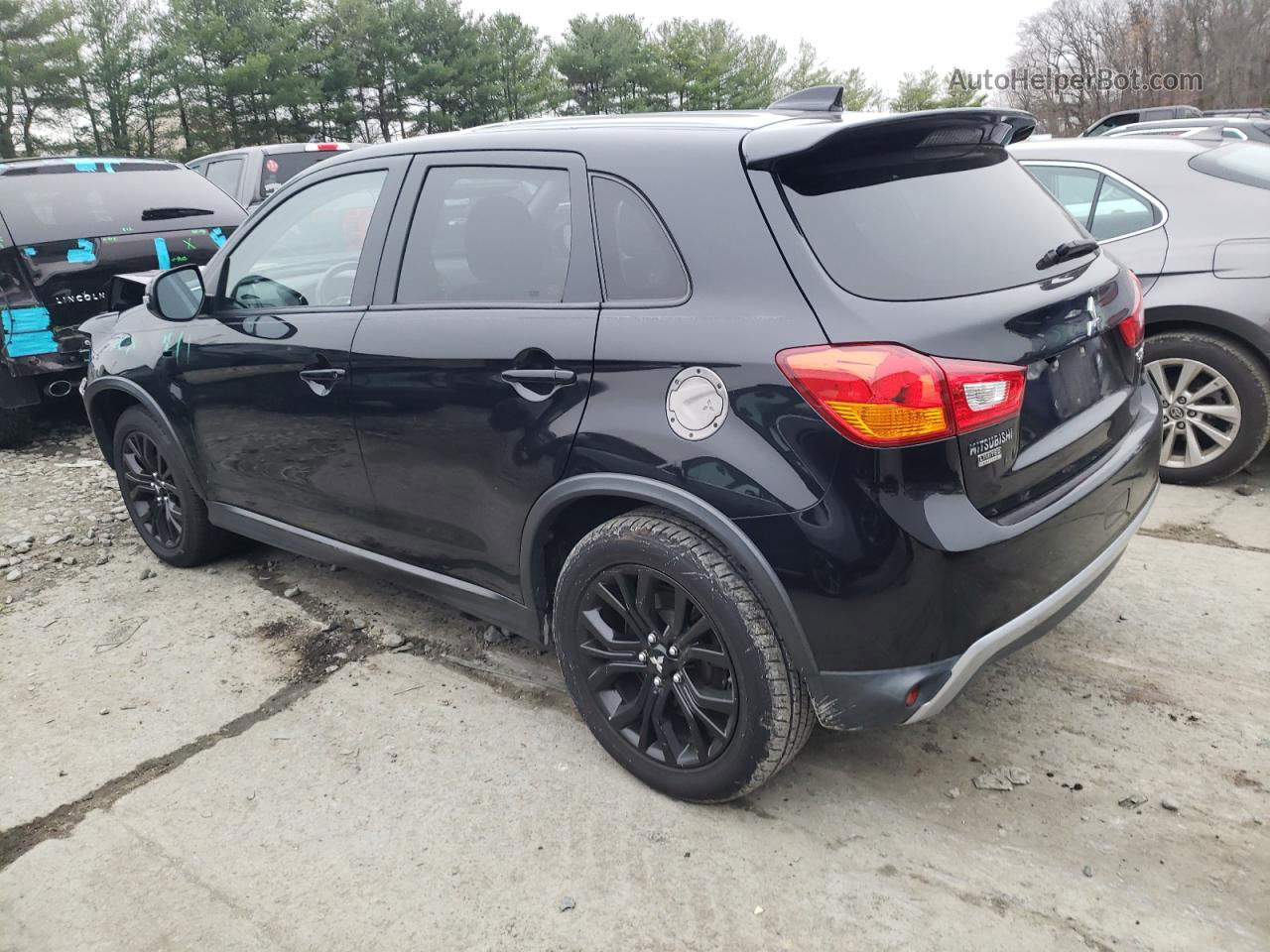 2017 Mitsubishi Outlander Sport Es Black vin: JA4AP3AU9HZ036905