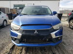 2017 Mitsubishi Outlander Sport Es Синий vin: JA4AP3AU9HZ045698