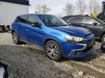 2017 Mitsubishi Outlander Sport Es Синий vin: JA4AP3AU9HZ045698