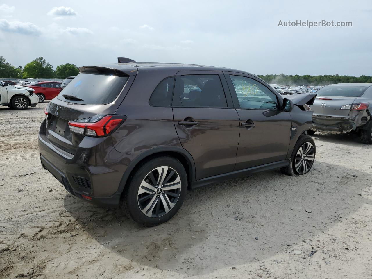 2020 Mitsubishi Outlander Sport Es Коричневый vin: JA4AP3AU9LU015137