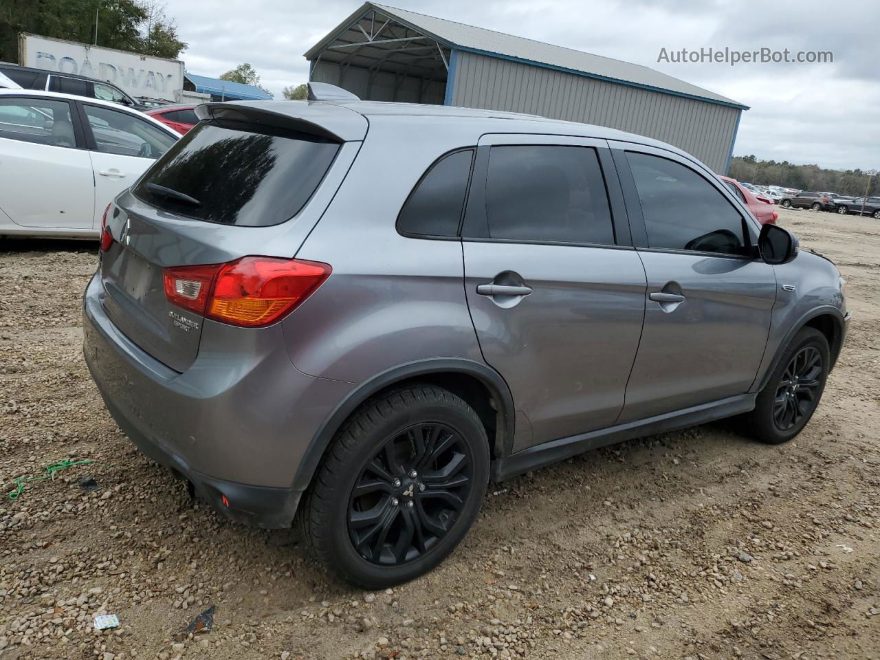 2017 Mitsubishi Outlander Sport Es Gray vin: JA4AP3AUXHZ068035