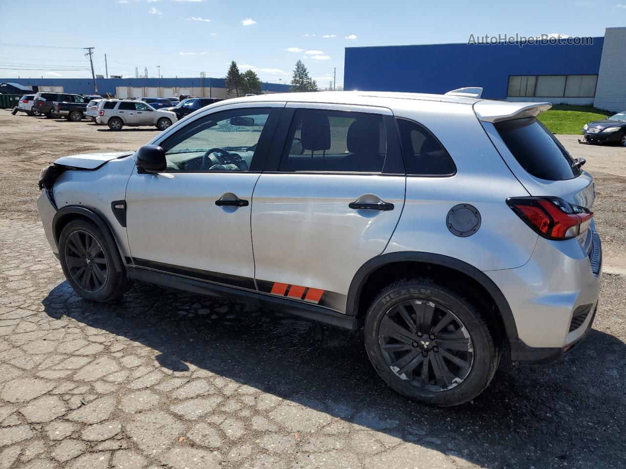 2020 Mitsubishi Outlander Sport Es Silver vin: JA4AP3AUXLU029905