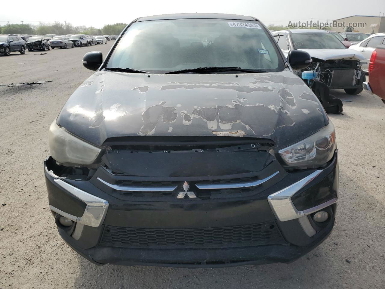 2016 Mitsubishi Outlander Sport Es Black vin: JA4AP3AW0GZ026067