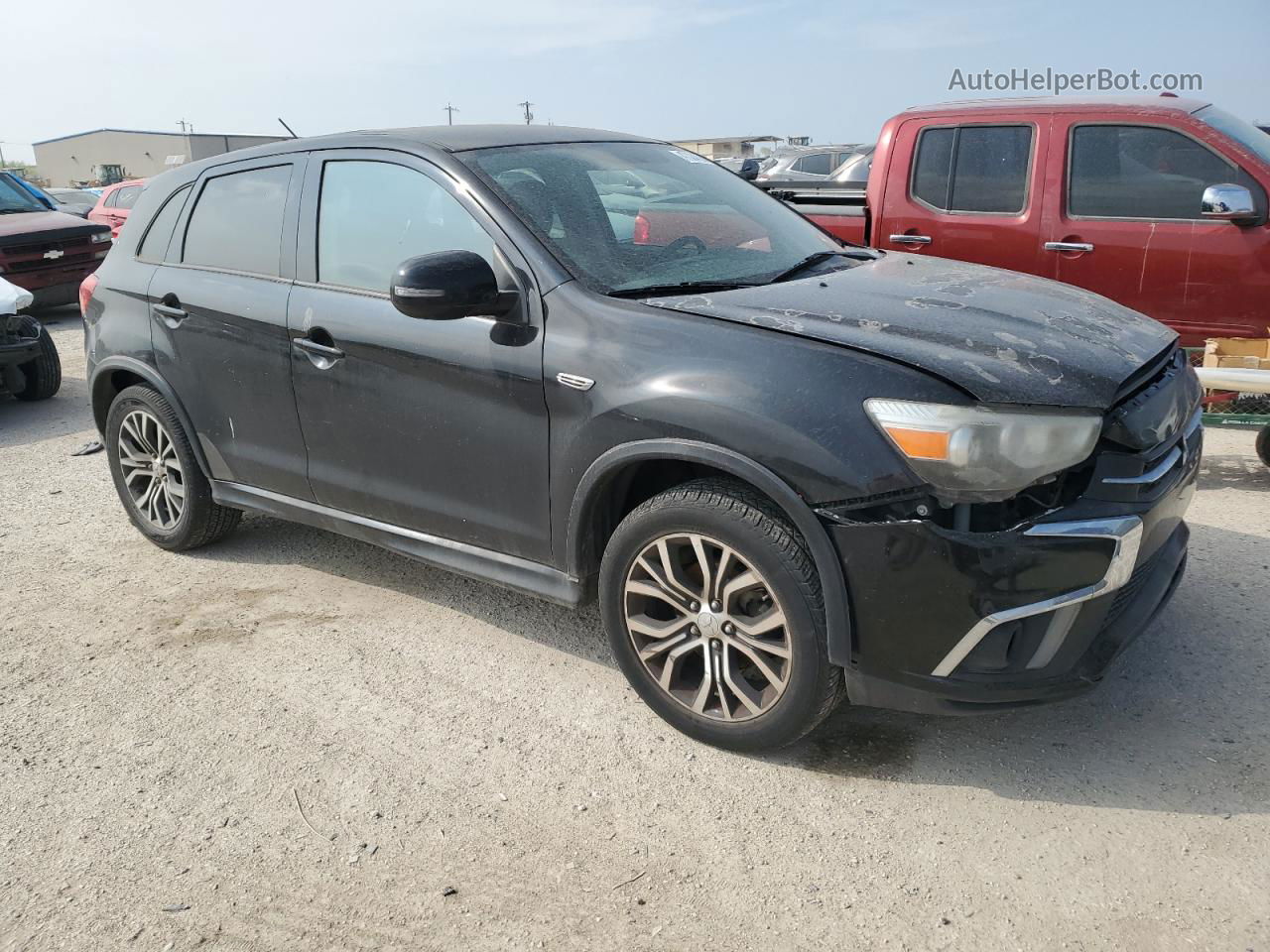 2016 Mitsubishi Outlander Sport Es Black vin: JA4AP3AW0GZ026067