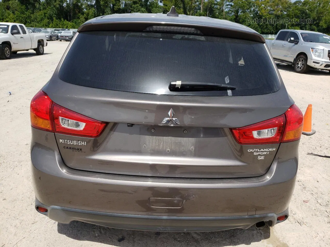 2017 Mitsubishi Outlander Sport Es Gray vin: JA4AP3AW3HZ066192