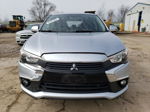 2017 Mitsubishi Outlander Sport Es Серебряный vin: JA4AP3AW4HZ028258