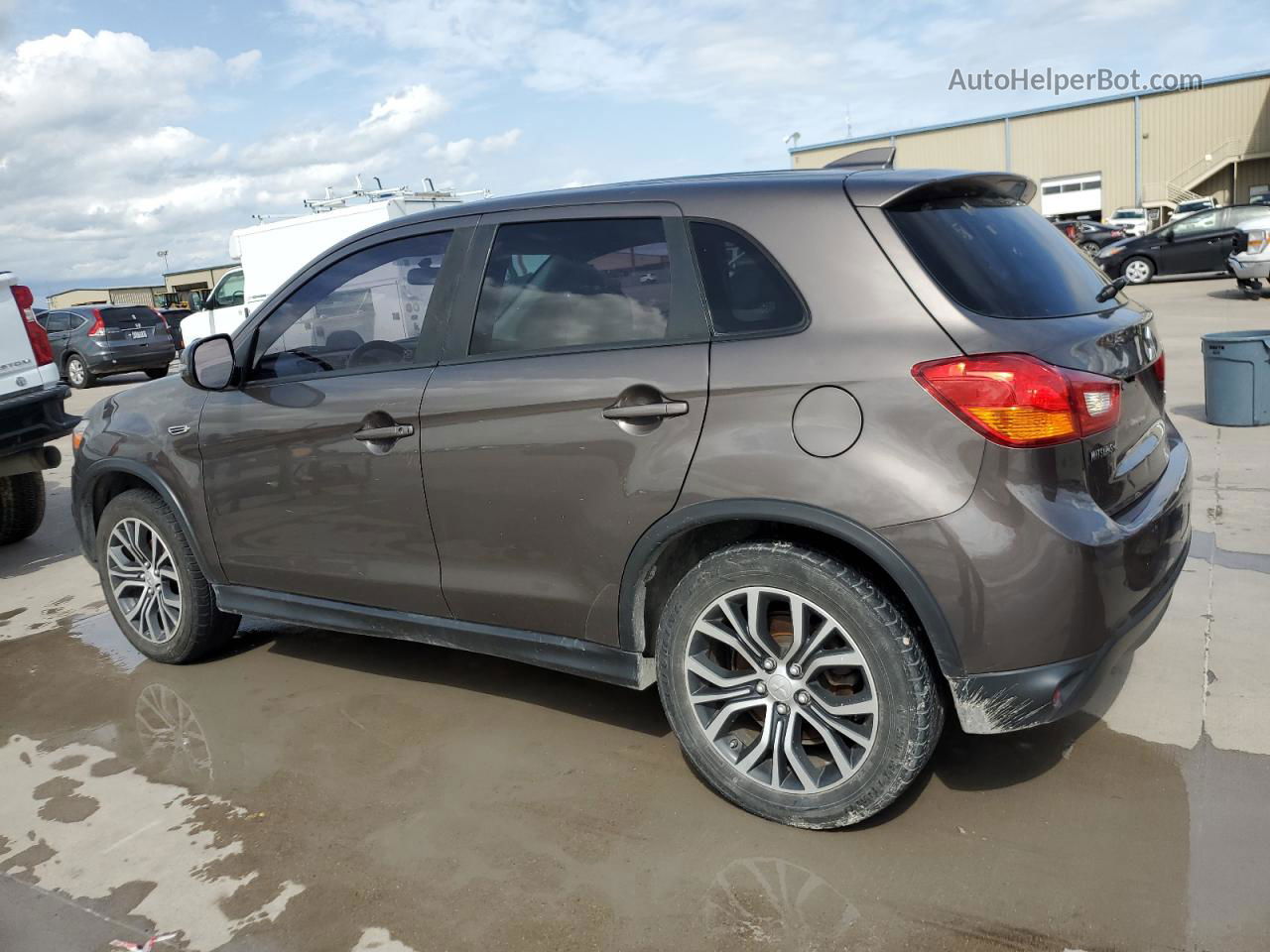 2017 Mitsubishi Outlander Sport Es Brown vin: JA4AP3AW5HZ026826