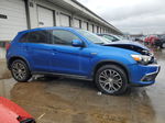 2017 Mitsubishi Outlander Sport Es Синий vin: JA4AP3AW5HZ054576