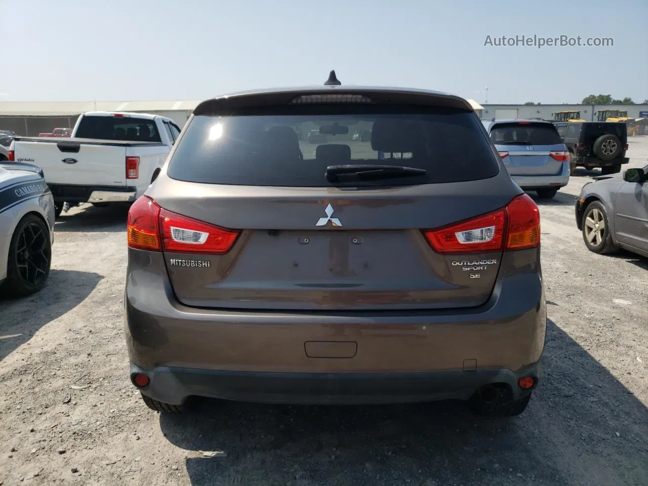 2017 Mitsubishi Outlander Sport Es Gray vin: JA4AP3AW5HZ059373