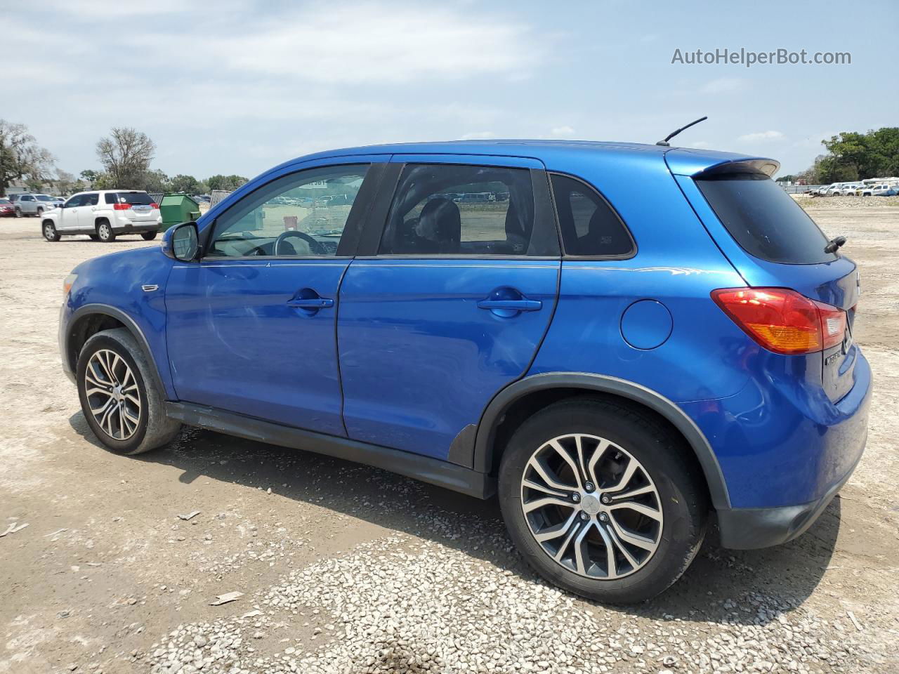 2016 Mitsubishi Outlander Sport Es Blue vin: JA4AP3AWXGZ034581