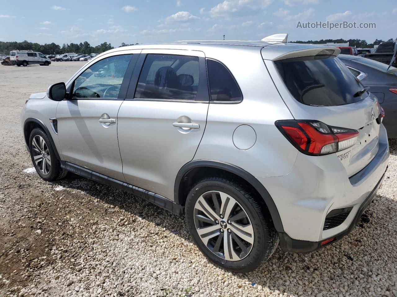 2020 Mitsubishi Outlander Sport Se Silver vin: JA4AP4AU1LU022590