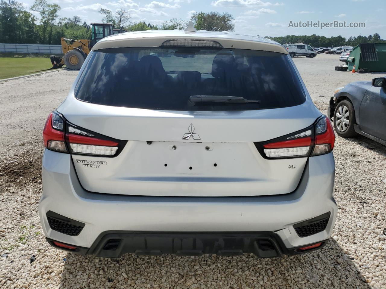 2020 Mitsubishi Outlander Sport Se Silver vin: JA4AP4AU1LU022590