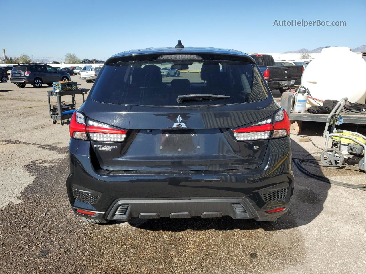 2020 Mitsubishi Outlander Sport Se Black vin: JA4AP4AU6LU028952