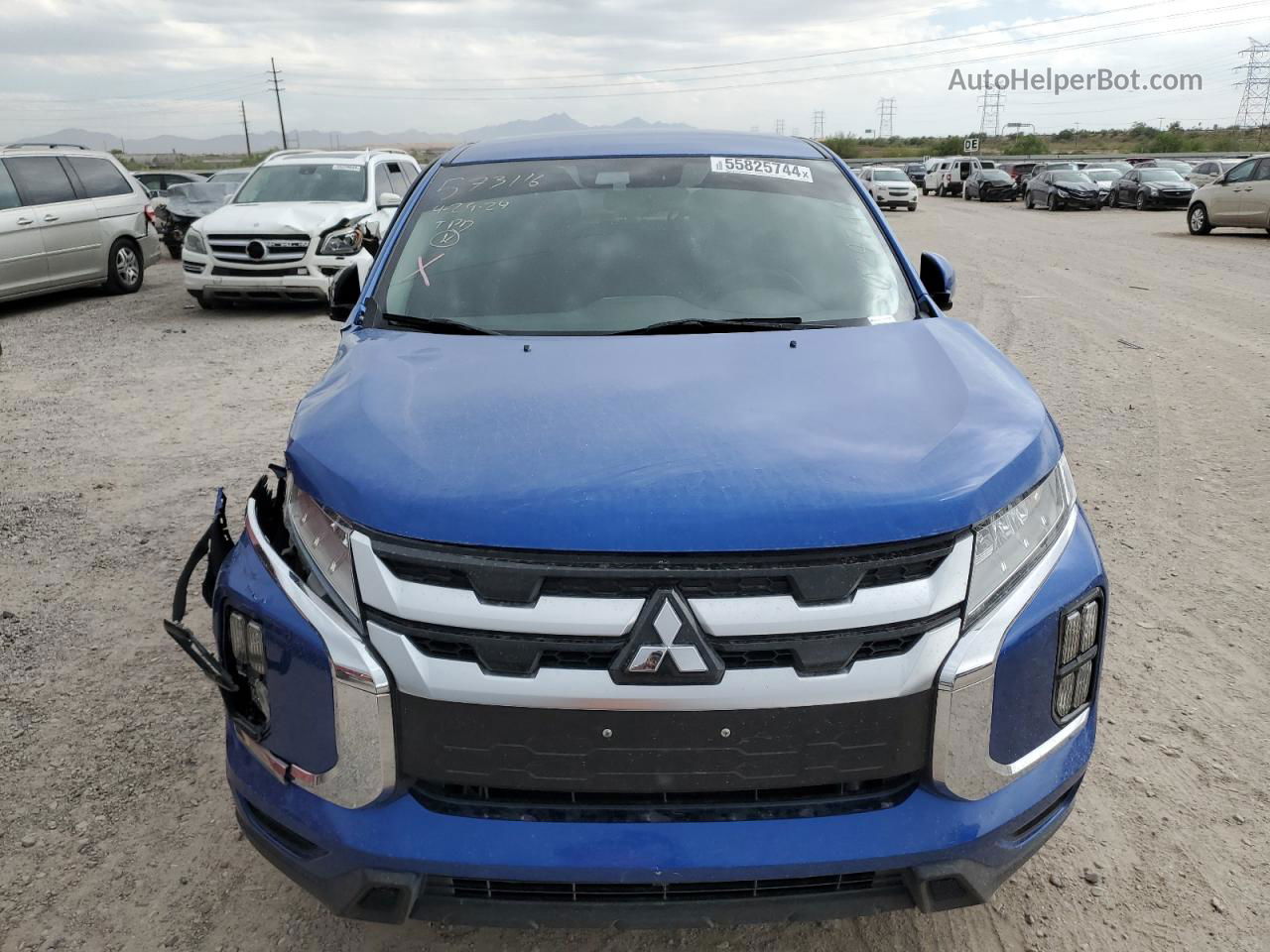 2020 Mitsubishi Outlander Sport Se Blue vin: JA4AP4AU8LU029746