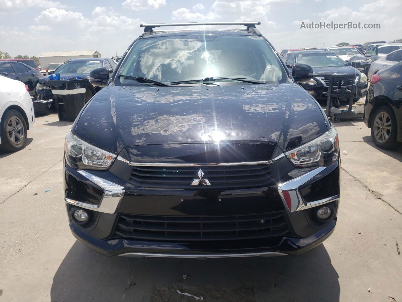 2017 Mitsubishi Outlander Sport Sel Черный vin: JA4AP4AW1HZ019264