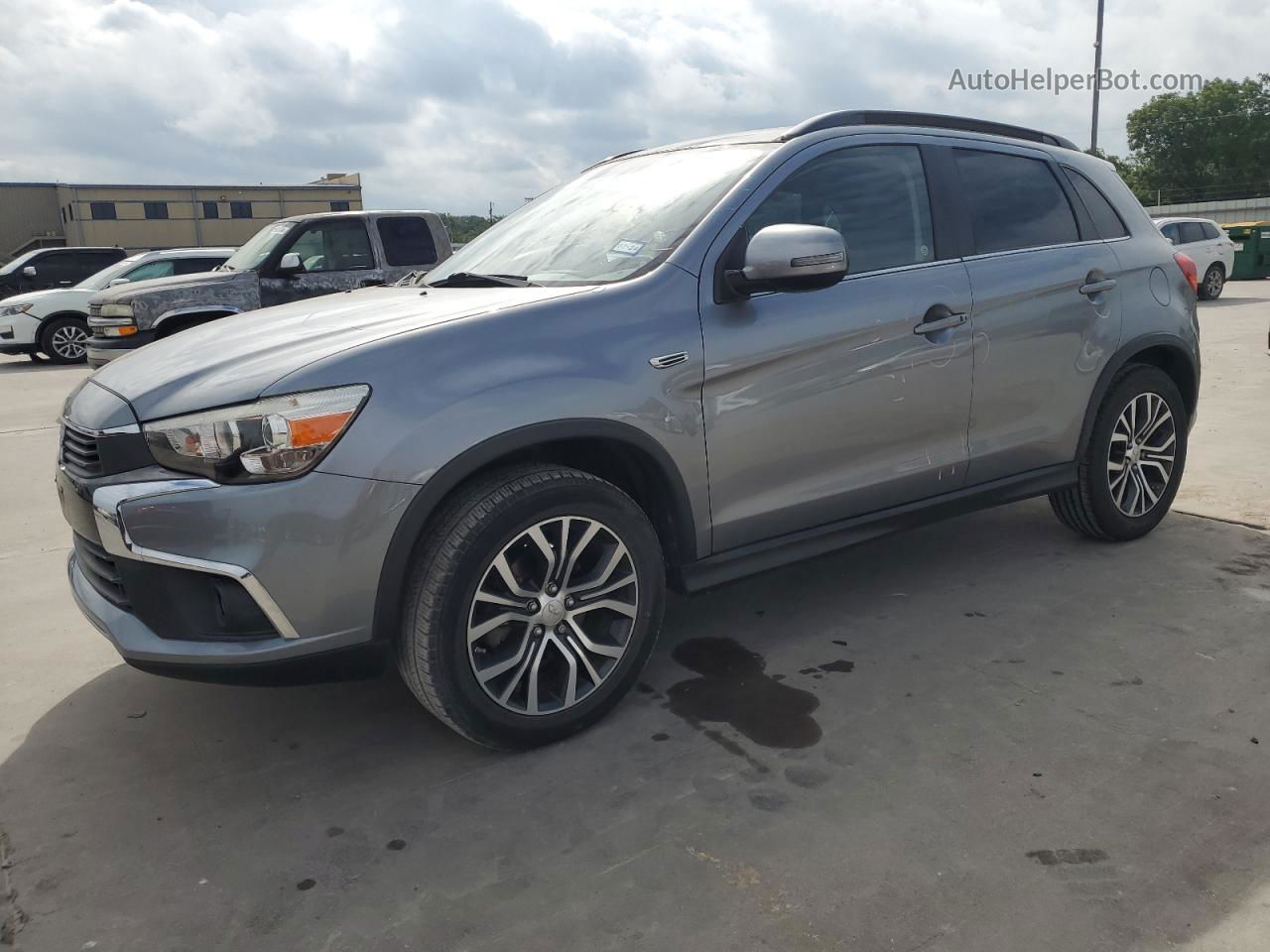 2016 Mitsubishi Outlander Sport Sel Silver vin: JA4AP4AW3GZ026750