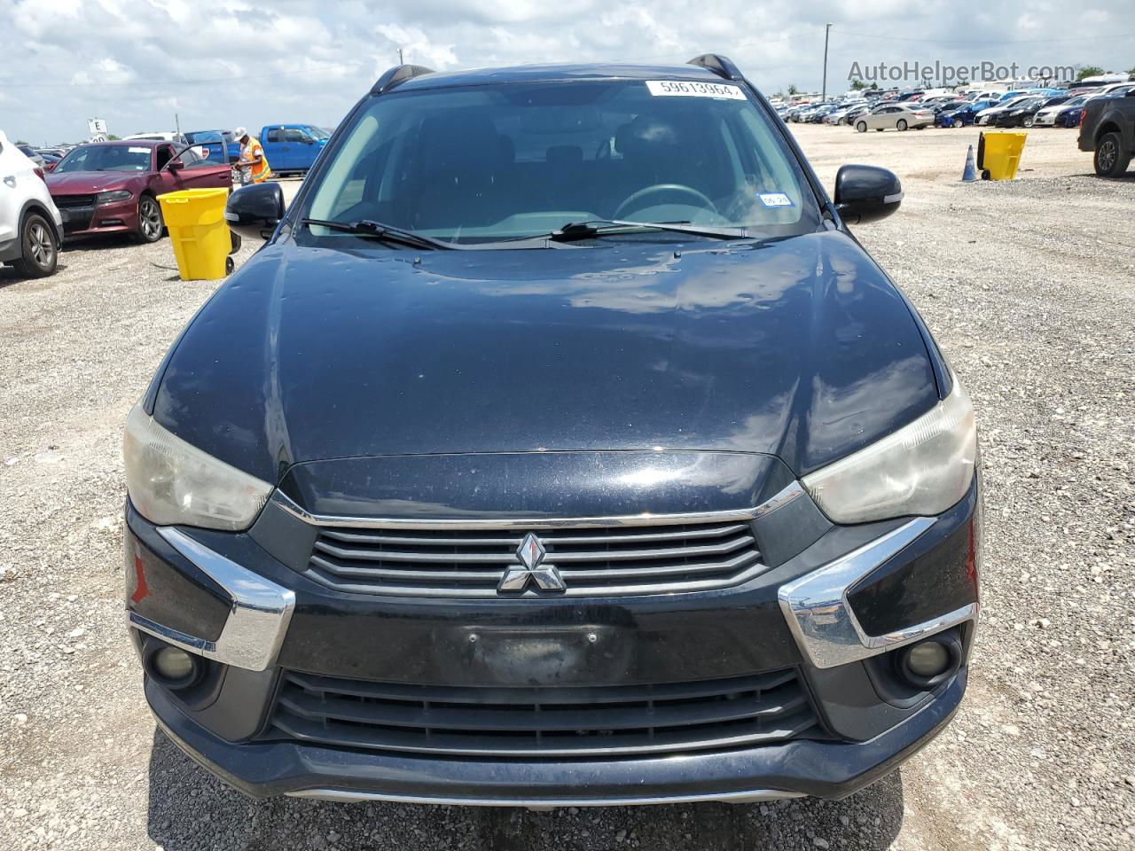 2017 Mitsubishi Outlander Sport Sel Black vin: JA4AP4AW5HZ046855