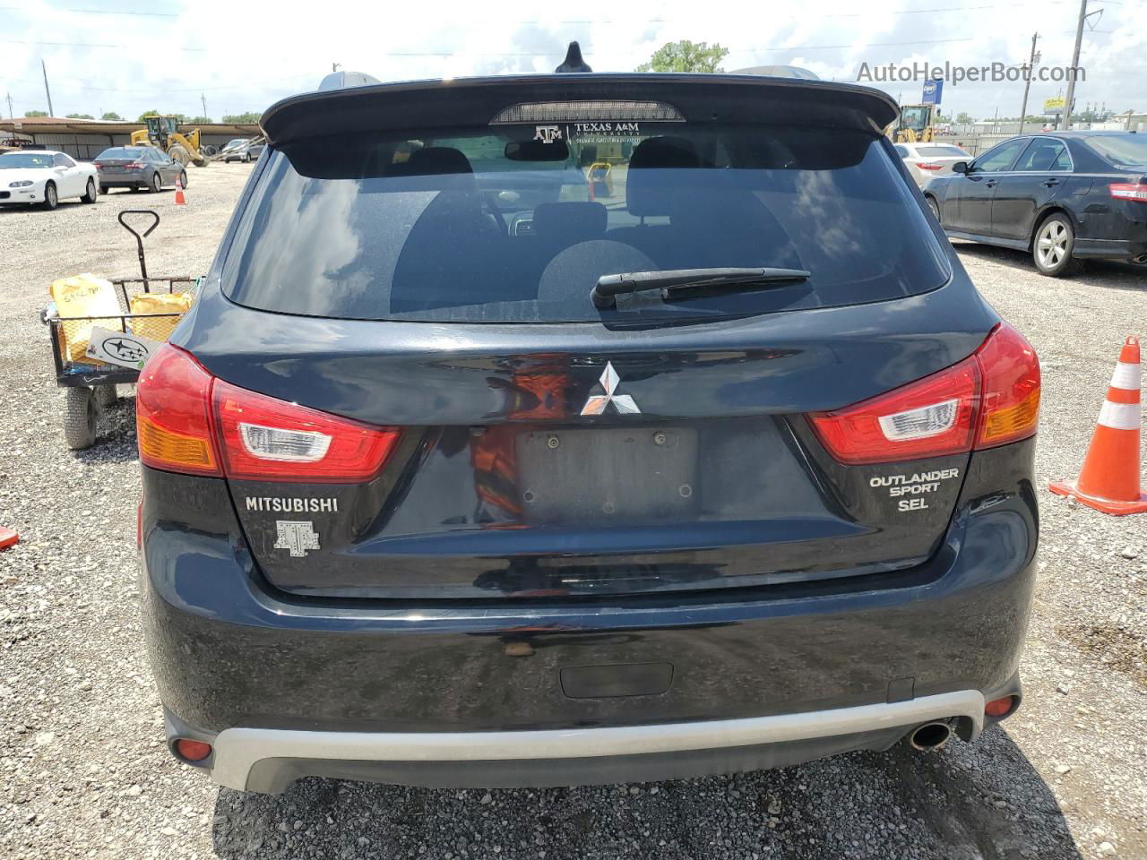 2017 Mitsubishi Outlander Sport Sel Black vin: JA4AP4AW5HZ046855