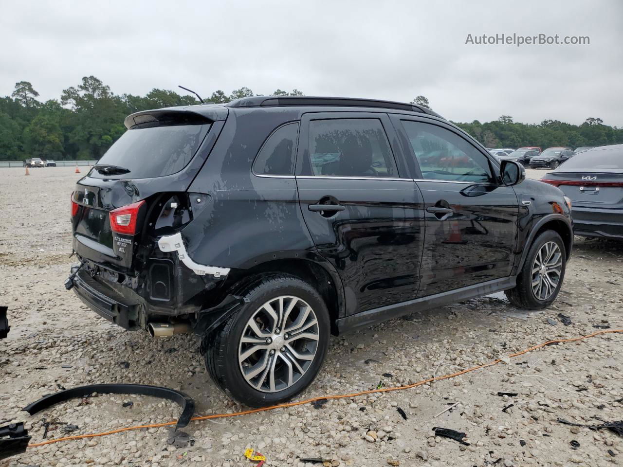 2016 Mitsubishi Outlander Sport Sel Black vin: JA4AP4AW7GZ045429