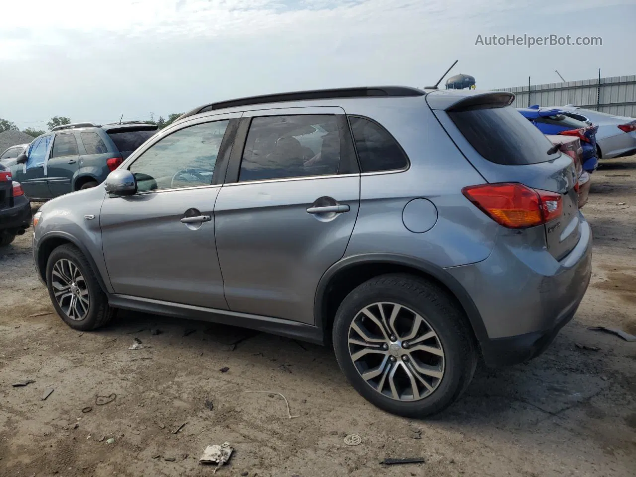 2016 Mitsubishi Outlander Sport Sel Gray vin: JA4AP4AW9GZ046369