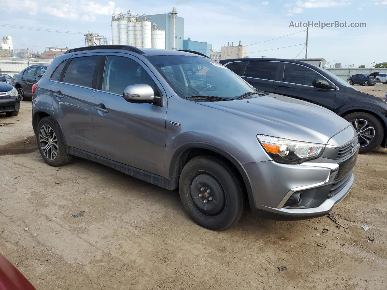 2016 Mitsubishi Outlander Sport Sel Gray vin: JA4AP4AW9GZ046369